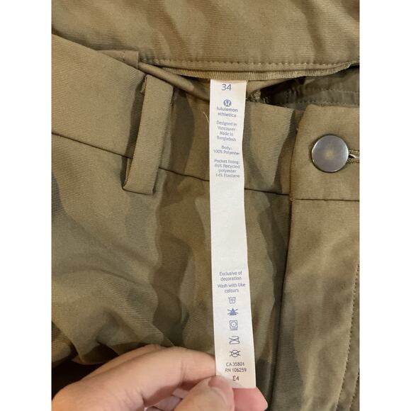 Lululemon  SH34 Men’s The Works Short 11” – Size 34 Artifact - Picture 6 of 6